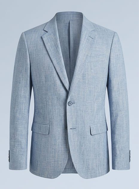 Men’s Summer Light Blue Blazer73:272 74:288
